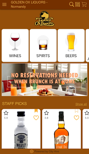 GOLDEN OX LIQUORS Screenshot 1