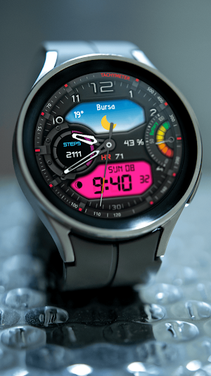 Pars Luxian Hybrid Watch Face Screenshot 0