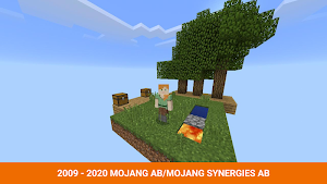 One block survival Minecraft maps. Map for MCPE Screenshot 1