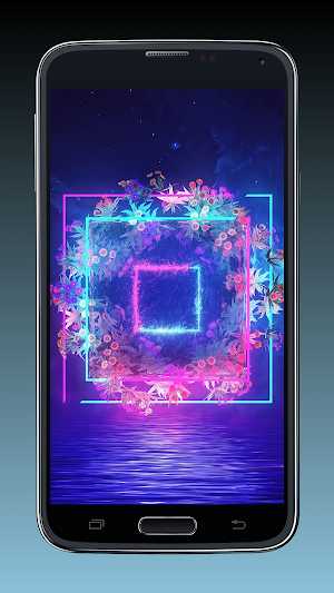 neon 4k wallpaper Screenshot 0