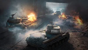 Gunship battle Blitz Tank Game Screenshot 1