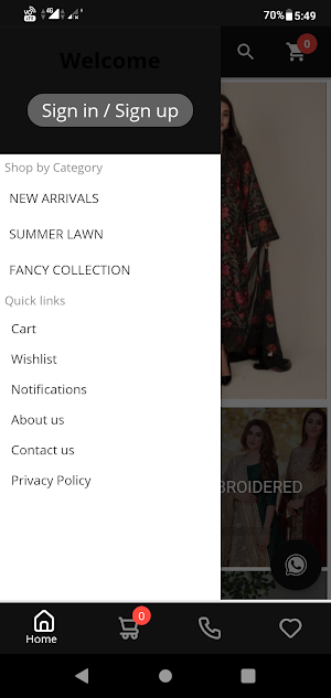 Chishti Sabri Fabrics Screenshot 1