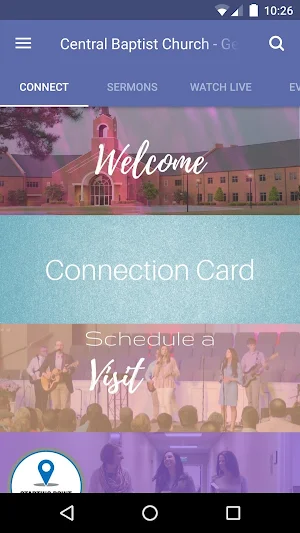 Central Baptist Warner Robins screenshot 1