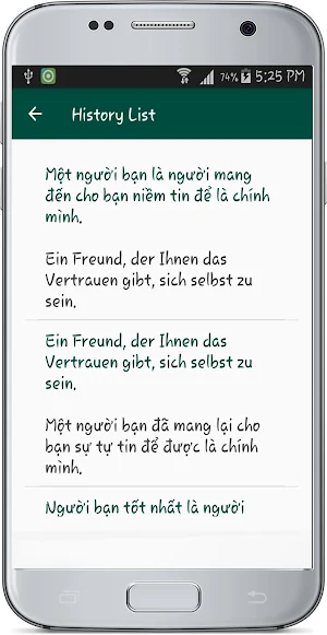 Vietnamese German Translate Screenshot 3