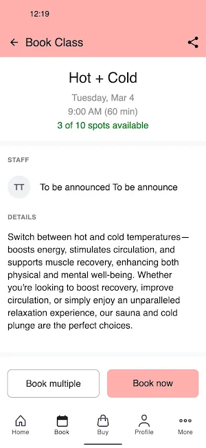 WellNest – Spa, Studio & Café Screenshot 2