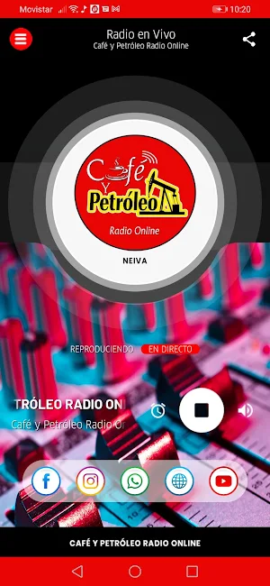 Café y Petróleo Radio Screenshot 1