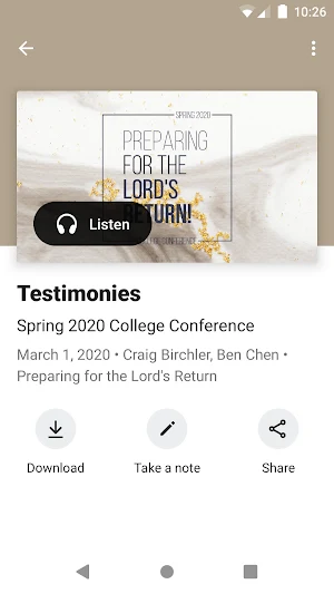 Christians on Campus Screenshot 2