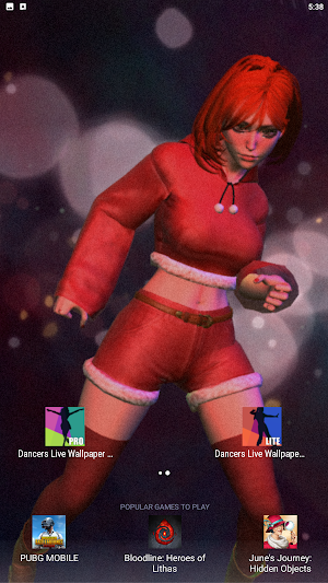 Dancers Live Wallpaper Lite Screenshot 0