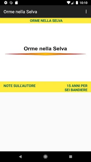Orme nella Selva Screenshot 1