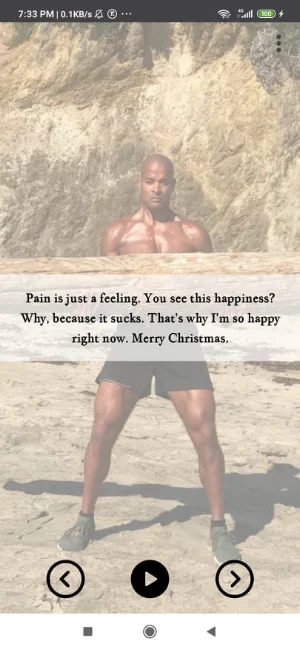Goggins Motivation Screenshot 0
