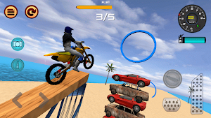 Motocross Beach Jumping 2 Screenshot 1