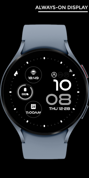 Nighty Digital 19 - watch face Screenshot 2