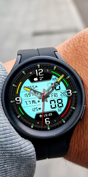 Hybrid RAMED CTS14 Watch face Screenshot 1