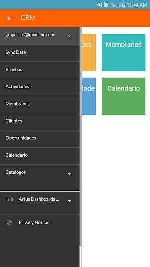 GI CRM Screenshot 1