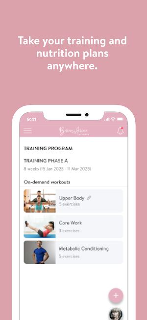 Believe and Achieve Fitness Screenshot 2