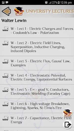 Physics - Tutorials - Lectures Screenshot 2