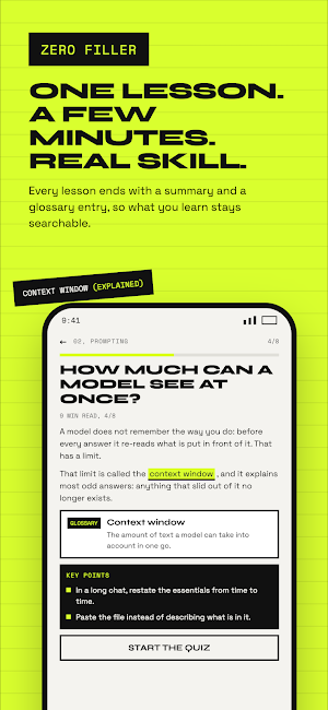 The Daniel's AI Courses Lesson Screenshot 1