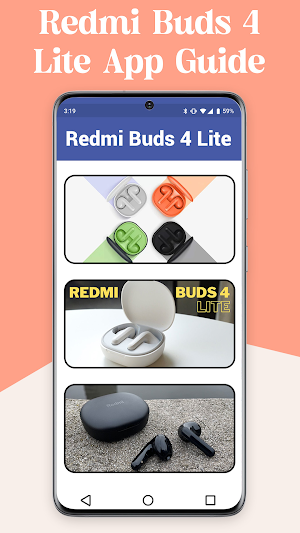 Redmi Buds 4 Lite App guide Screenshot 1