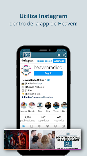 Heaven Radio Online Screenshot 2