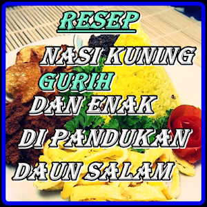 Resep Nasi Kuning Gurih dan En Screenshot 0