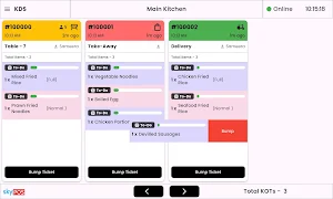 SkyPOS KDS Screenshot 2
