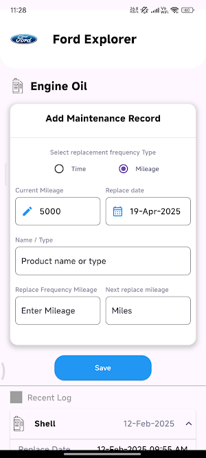 Ford Explorer Manuals and Logs Screenshot 2
