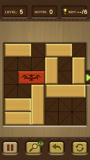 wood slide puzzle Screenshot 2