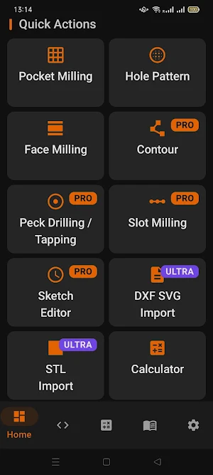 CNC Pocket Cam Programmer Screenshot 0