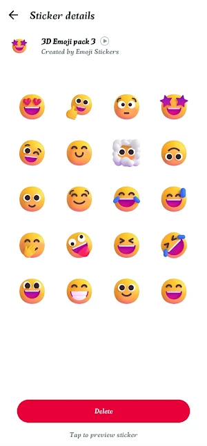 Stickerji, Emoji - WASticker Screenshot 2