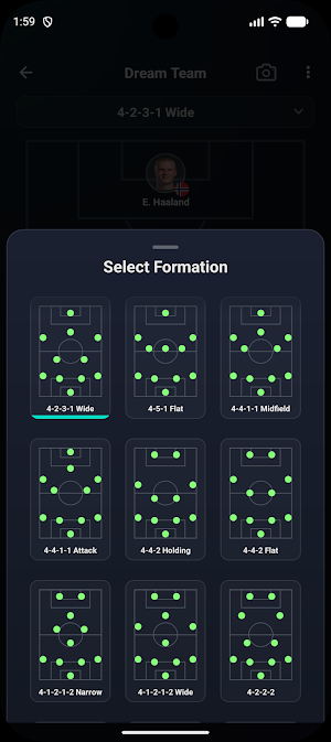 Lineup: Football Squad Builder Screenshot 3