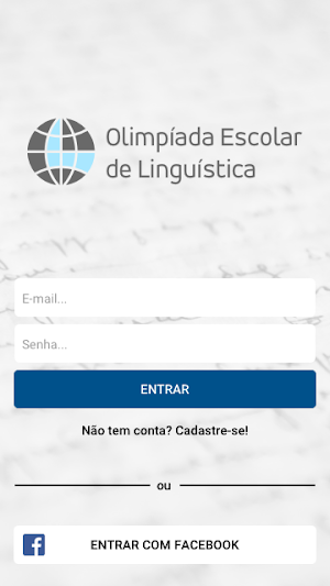 Olimpíada Escolar de Linguística - OELing Screenshot 1