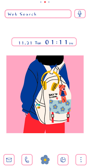 Backpack Vibes Theme +HOME Screenshot 0