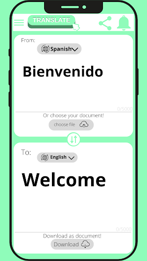 English - Spanish Translator Screenshot 2