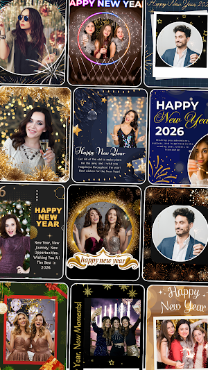 New Year Photo Frames 2026 Screenshot 0