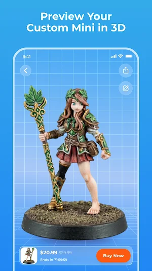 JuJuBit: AI Custom 3D Figures Screenshot 3