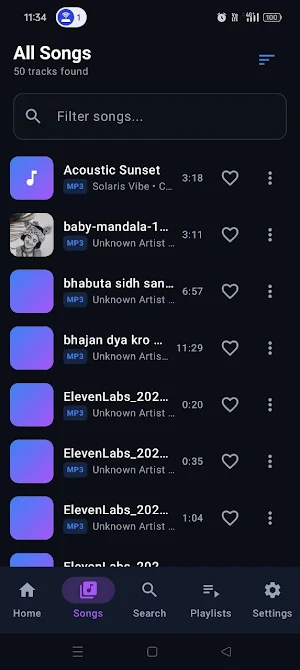 Smart MP3 Player Screenshot 2