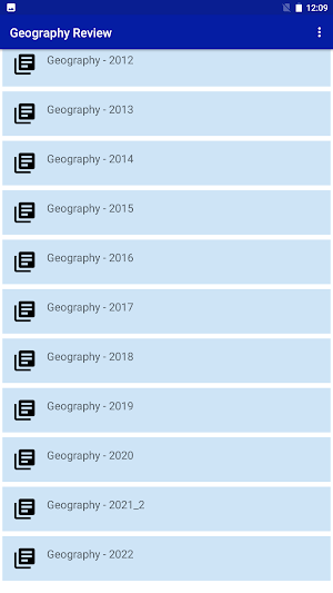 Geography Review O Level Screenshot 0