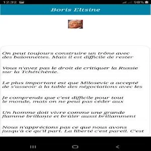 Citations de Président Screenshot 3