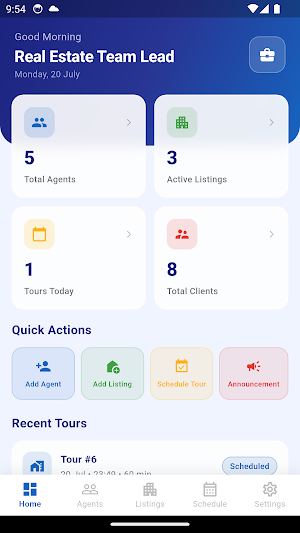 Real Estate Team Lead Screenshot 0