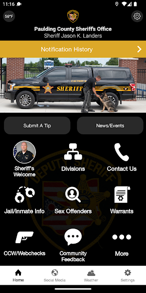 Paulding Sheriff's Office (OH) Screenshot 0