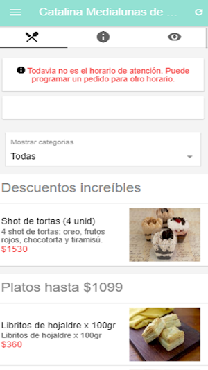 Catalina Medialunas de Miel Screenshot 0
