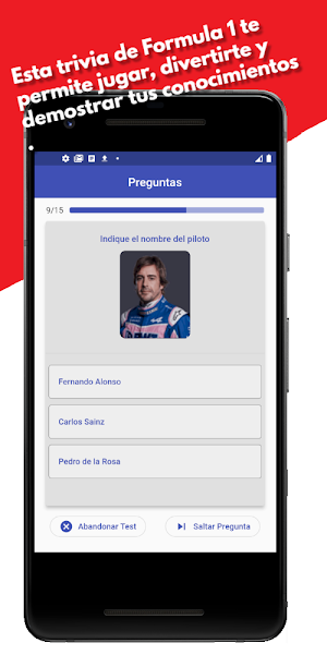 Quiz de F1. Screenshot 0