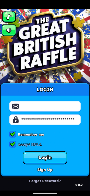Great British Raffle Screenshot 0