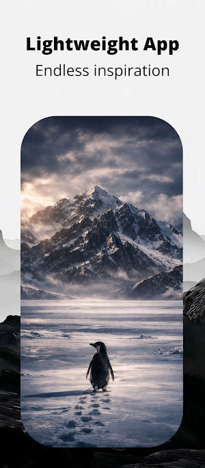 Penguin Mountain Wallpaper Screenshot 3