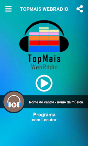 TopMais WebRádio Screenshot 0