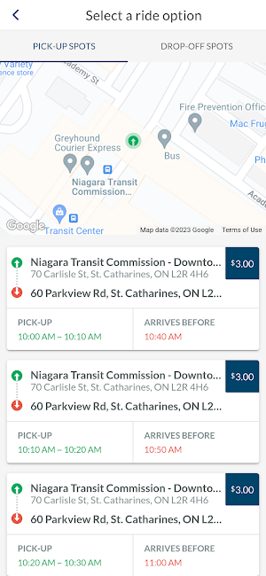 Niagara Region Transit Plus Screenshot 3