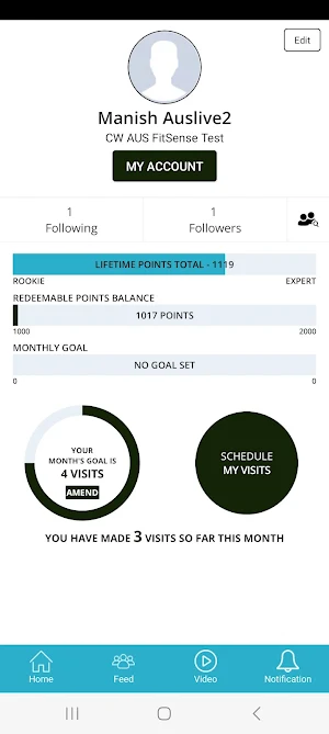 FitSense Screenshot 2