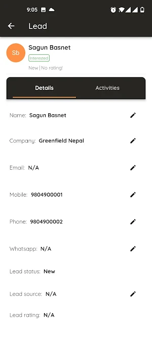 dynoCRM Screenshot 3