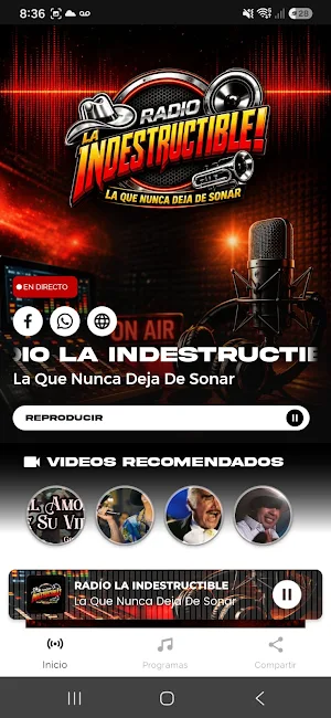 Radio La Indestructible Screenshot 1