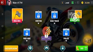 Moto Rider Fever: bike Race Screenshot 0
